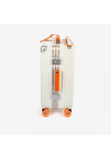 Baggaj Unisex Valiz 2523l Bej-orange