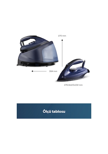 Homend Steamwork 1168H 2499 W Buhar Kazanlı Ütü