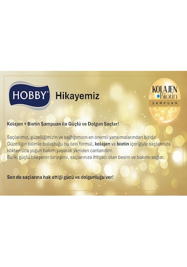 Hobby Şampuan Kolajen Mentol Kepekli Saç 480 Ml X 6 Adet