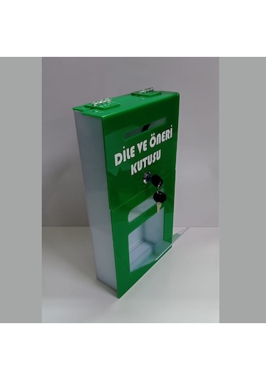 Yeşil Pleksi A-6 Dilek Öneri Kutusu