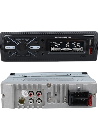 Ayt Carstar Cs-960 Çift Usb Sd Hafıza Kartı Fm Radyo Aux Bluetooth Araç Teyibi Kumandalı Oto Teyp 4x60 Watt Dijital