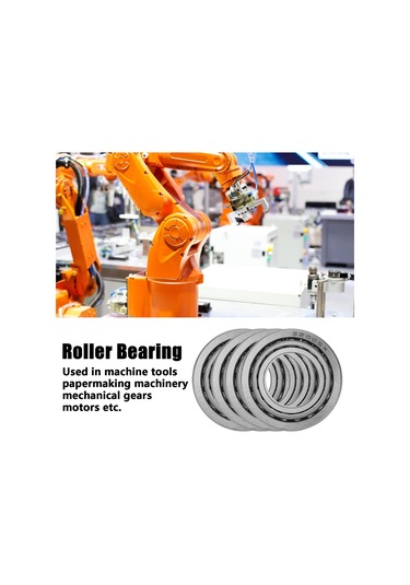 Jeehugo 32005 2007105e Tek Sütunlu Konik Rulman Seti, Yüksek Hızlı Dönüş, Otomobil Mekanik Dişliler İçin Çelik Malzeme 4 Adet