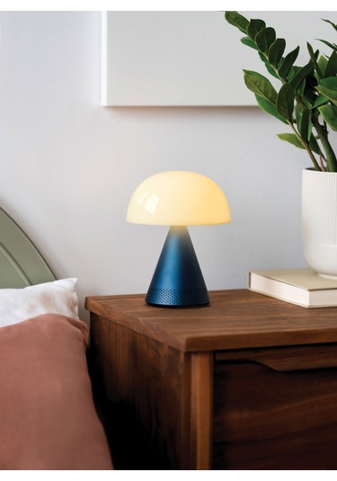 Lexon Mina L Led Lamba ve  Bluetooth Hoparlör Lacivert Çok Renkli
