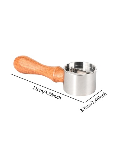 Suntek Buhar Kolu Kahve Makinesi Aksesuarları Espresso Yedek Argent, Ahşap