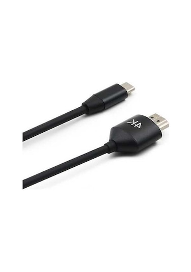 Novahub Usb Type-c'den Hdmı'ye 4k Uyumlu 2m Dönüştürücü Kablo, Jw332, Siyah, 40x25x10mm, Type-c Cihazlar İçin