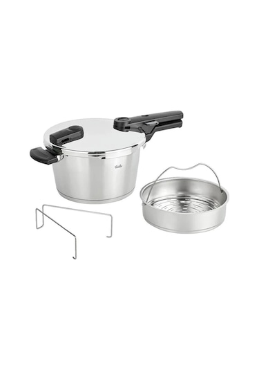 Fissler Vitaquick Black Düdüklü Tencere 4.5 LT