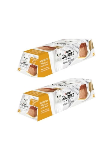Purina Gourmet Revelations Tavuklu Kedi Konservesi 2'li 2 x 57 G