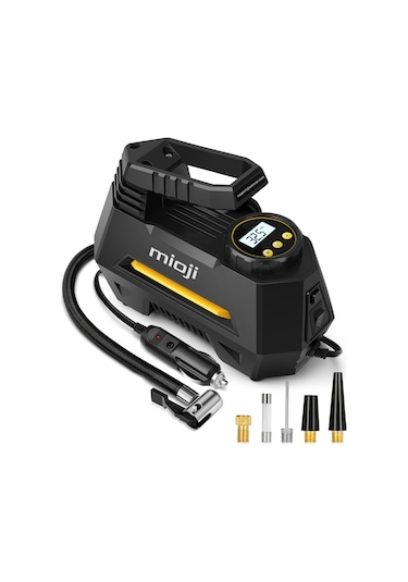 Mioji Mio 10 Taşınabilir 150PSI 12V 120 W Araç Hava Kompresörü Araba Lastik Hava Pompası