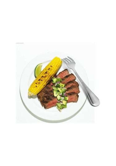 Besthome1 8 Adet 20 Cm Paslanmaz Çelik Uzun Saplı Yemek Çatalı Seti - Dayanıklı, Lavabo Uyumu, Her Zaman Kullanıma Uygun Gümüş Gümüş