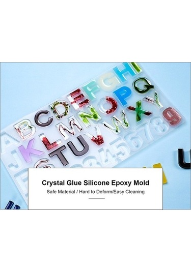 Ulzyvf Yapımı Takı Silikon Seti Renkli Kristal Epoksi El Dekorasyon Çok Renkli, Geeroyoo Ux Çok Renkli