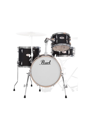 Pearl Mt564/c-d752 Midtown Matte Asphalt Black 4 Parça 16b/10t/13f/13s Akustik Davul Seti