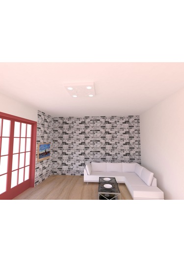 Motifpiyer Tavan Spot Göbek tsg-53ayyıldız-kare