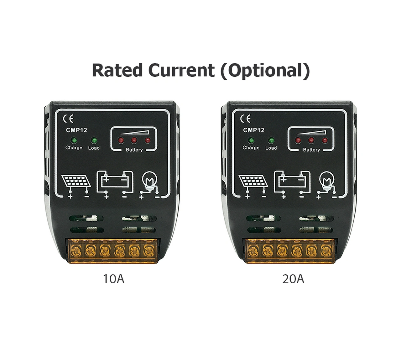 Yuntech01 12v/24v Otomatik Algılama 20a Akım Koruma Özellikli Güneş Enerji Kontrol Cihazı Şarj-deşarj