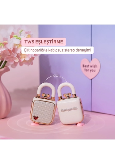 Divoom Lovelock Ses Kayıt Özellikli Bluetooth Hoparlör Ve Times Frame Akıllı Dijital Çerçeve