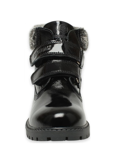 Lumberjack River Worker Cırtlı Siyah Erkek Çocuk Bot Siyah