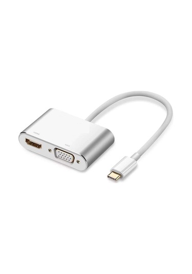 Netojen Nt-430 Type-c To Hdmı & Vga Converter
