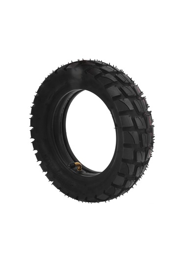 Wezone 10 İnç Elektrikli Kaykay Lastiği Ve İç Lastik - Kauçuk Malzeme, Güçlü Tutuş, Şok Emici, 242mm Çapı