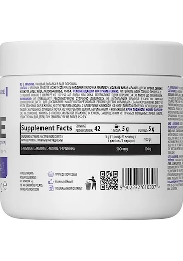 Ostrovit Arginine Arjinin 210 G