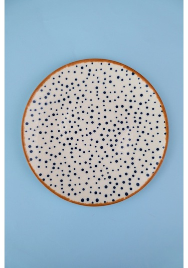 Tabak Evi Porselen Spotty Kahvaltı Ve İkram Takımı 6 Kişilik 14 Parça Çok Renkli