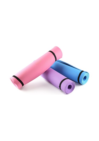 Ranyeek 6mm Eva Anti Kayma Yoga Matı - 173x61cm Pilates, Plank İçin - Pembe Pembe