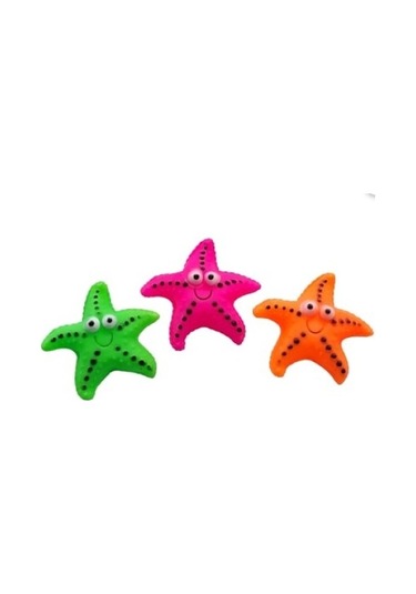 Köpekler İçin Denizyıldızı Figürlü Çiğneme Oyuncağı Tdrtr Çok Renkli