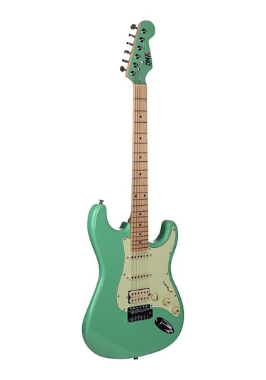 Dmx Guitars Deg100 Hss Ssg Elektro Gitar Satin Surf Green