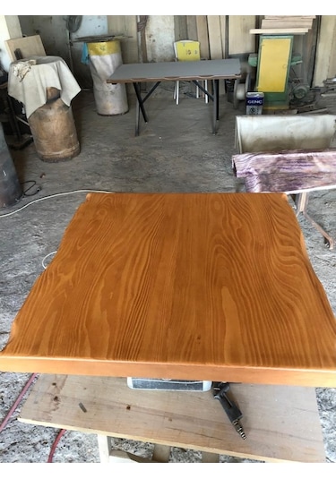 Bintaşmobilya Kütük Cafe Masa Üstü Tablası 60X60.Cm