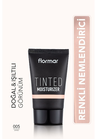 Flormar Fondöten - Tinted Moisturizer - 005 Sand - 8682536041393
