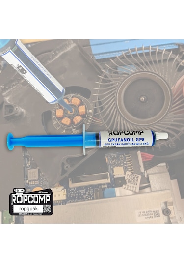 Ropcomp Gpufanoil Gpu Ekran Kartı Fan Bakım Kiti Gp5k