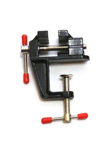 Alüminyum Miniatür Küçük Hobici Masa Kelepçesi Çok Fonksiyonlu Mini Araç