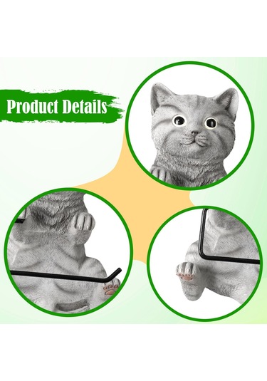 Suntek Tuvalet Kağıdı Rulosu Tutucu Komik Otel Tuvaleti Duvara Gri