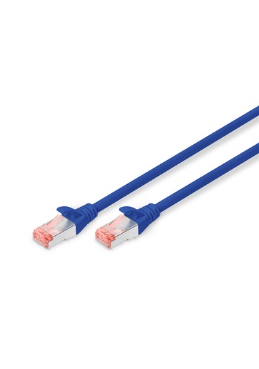 Cat 6 S-ftp Bağlantı Kablosu, Bakır, Lszh Awg 27/7, Uzunluk 1 M,