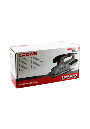 Crown Ct13588V Titreşimli Zımpara Makinası 220 Volt Kablolu 350 W