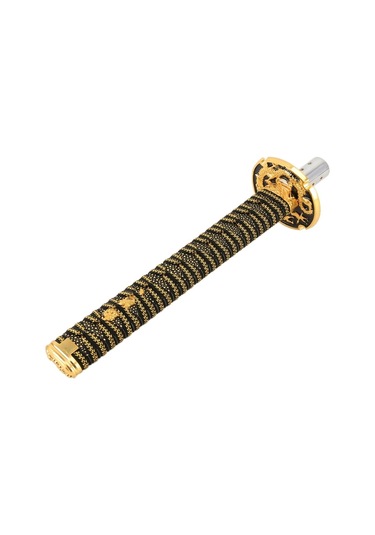 Sones Evrensel Samuray Şekilli Manuel Veya Otomatik Vites Topuzu, Uzunluk: 31,5 Cm Altın