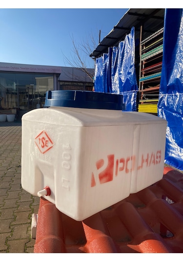 Polhas 100 Litre Karavan Su Deposu + Vana