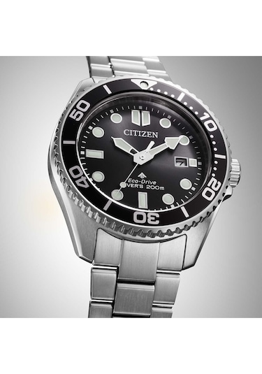 Bn0261-51e Promaster Eco-drive Diver Erkek Kol Saati Metalik
