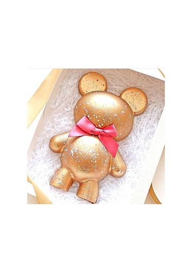 Soulader 3 Boyutlu Sevimli Ayı Şekilli Silikon Kalıp Kırılabilir Çikolata Yapımı İçin Mousse Pasta Dekorasyonu Ve Fırıncılık Aksesuarları Mutfak Ürünleri Çok Renkli