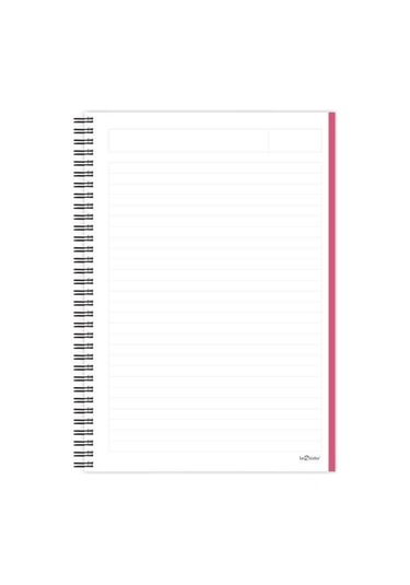 3'lü Okul Defteri Seti A4 2 Çizgili1 Kareli Çok Renkli