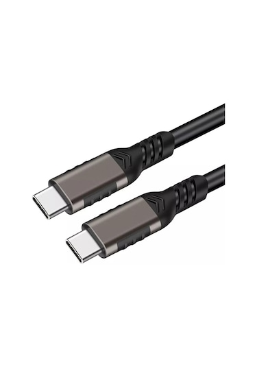 İos Uyumlu 1m Macbook Tablet Telefon Usb3.2 Gen2 4k 60hz 20gbps Pd 100w Tip-c-c Tip-c Hızlı Şarj Kablosu