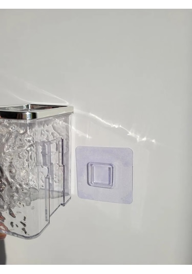 Almahome Diş Fırçaları İçin Bardak Ve Taraklar İçin Duvara Monte Tutucu 388838612 Beyaz