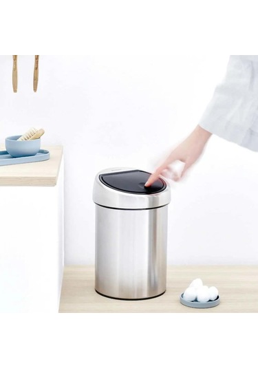 Brabantia Çöp Kutusu 3 Litre Touch Bin Dokunmatik 363986