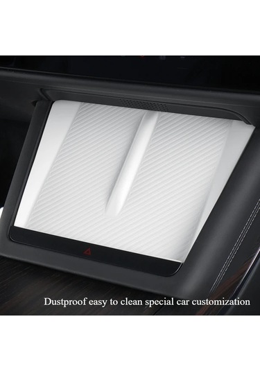 Honeybeeshop Tesla Model X S 2022 2024 İçin Silikon Pedal Kaymaz Sarj Merkezi Konsol Aksesuarı Doku Detaylı Nötr Gri