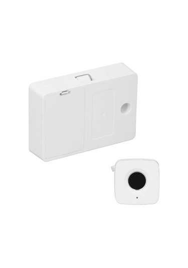 Geeroyoo Beyaz Yarı Gömülü Parmak İzi Çekmece Kilit - 360 Tanı, 0.5sn Hızlı Açma, Usb Acil Şarj, Anahtarsız Kullanım Pil Dahil Değil