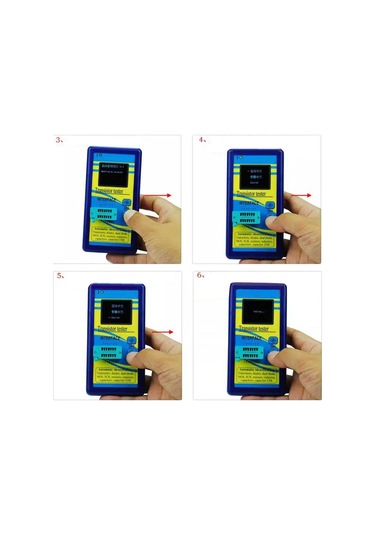Suntek Transistör Test Cihazı Hafif Esr Metre Renkli-kabuk