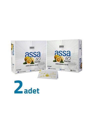 Hhs Assa 60 Sachet Limon Aromalı Bitki Form Çayı 2 x 240 G
