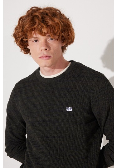 Lee Regular Fit Normal Kesim Bisiklet Yaka Haki Erkek Triko Kazak L212149801 Haki Lee Regular Fit Normal Kesim Bisiklet Yaka Haki Erkek Triko Kazak L212149801 Haki