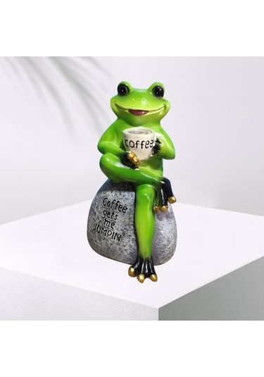 Suntek 3d Kurbağalar Heykeli Heykel Heykelcik Sanat Ev Stil-b