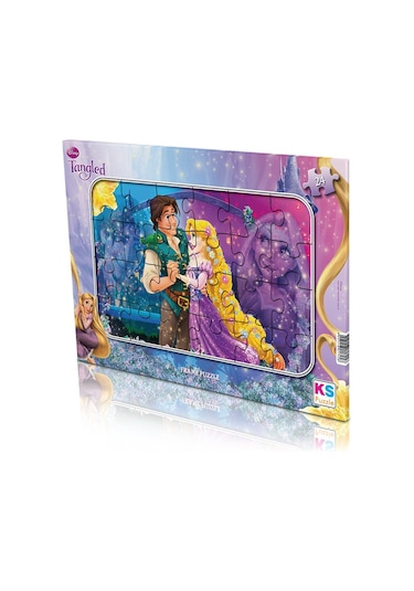 Tangled (Rapunzel) Puzzle/Yapboz 24 Parça