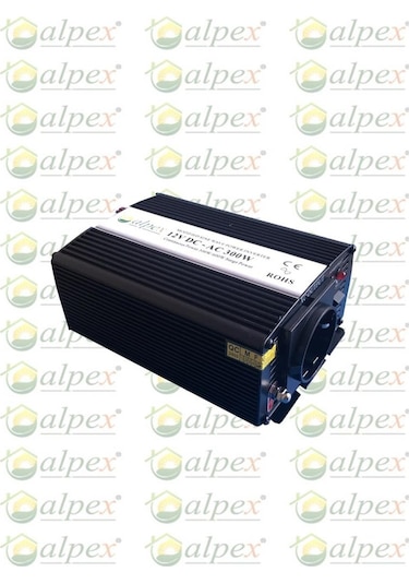Teknovasyon-Arge Alpex 300 W Watt Invertör 12 V/220 Volt Çevirici Inverter