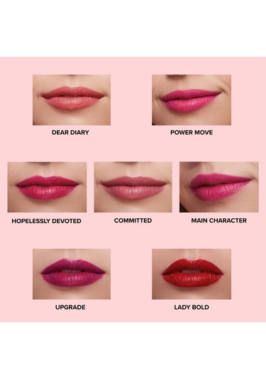 Too Faced Lady Bold Pigment Cream Lipstick Dear Diary Ruj